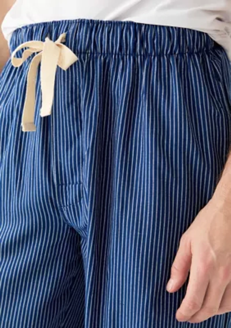 Navy Stripe Woven Pajama Pants