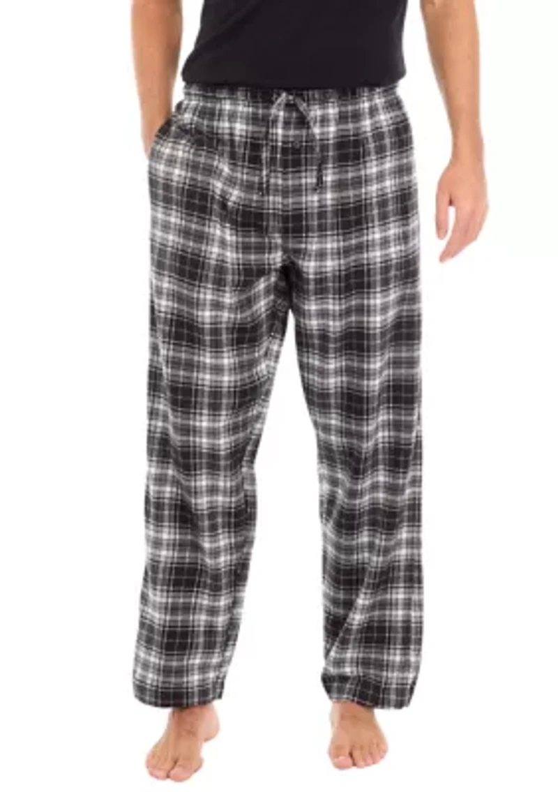 Plaid Flannel Pajama Pants