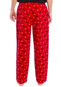 Printed Flannel Pajama Pants