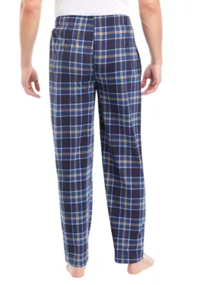 Plaid Knit Lounge Pants