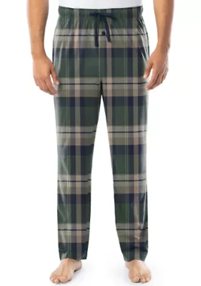 Jersey Plaid Sleep Pants