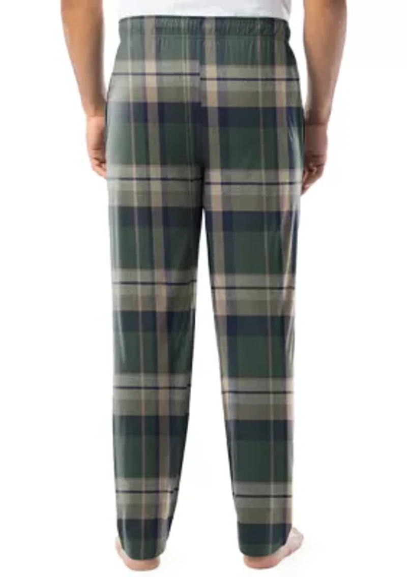 Jersey Plaid Sleep Pants
