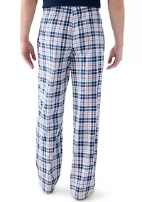Men's Plaid Jersey Sleep Pants