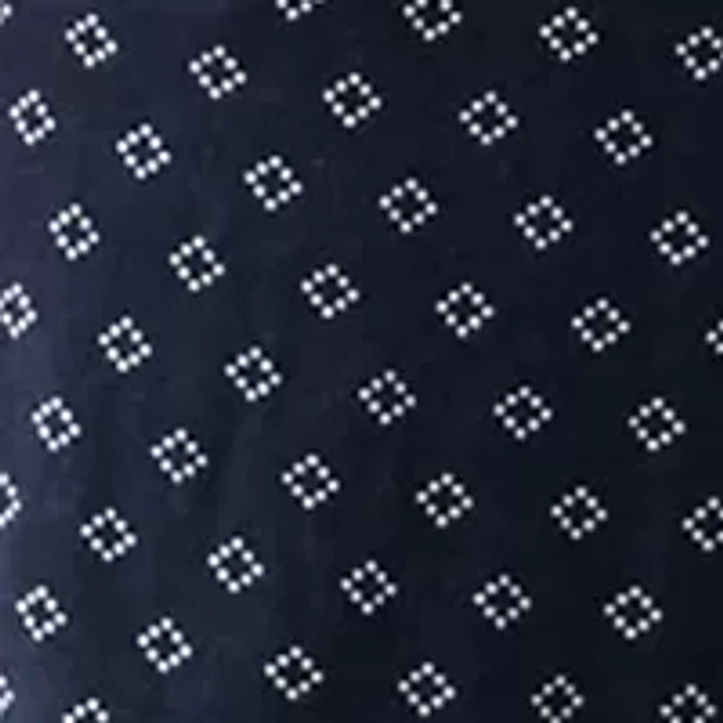 Navy Neat Printed Woven Pajama Pants