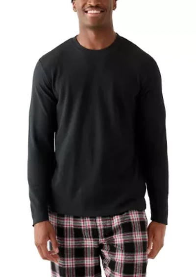 Men's Waffle Crewneck