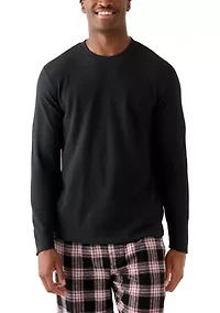 Men's Waffle Crewneck