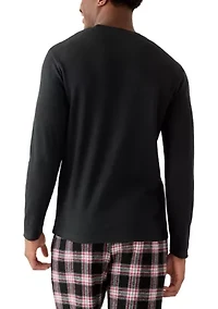 Men's Waffle Crewneck