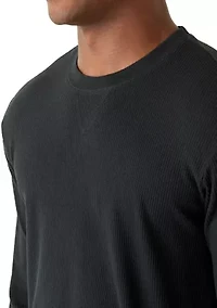 Men's Waffle Crewneck