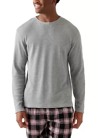 Men's Waffle Crewneck