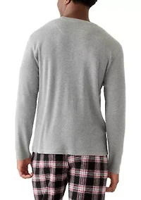 Men's Waffle Crewneck
