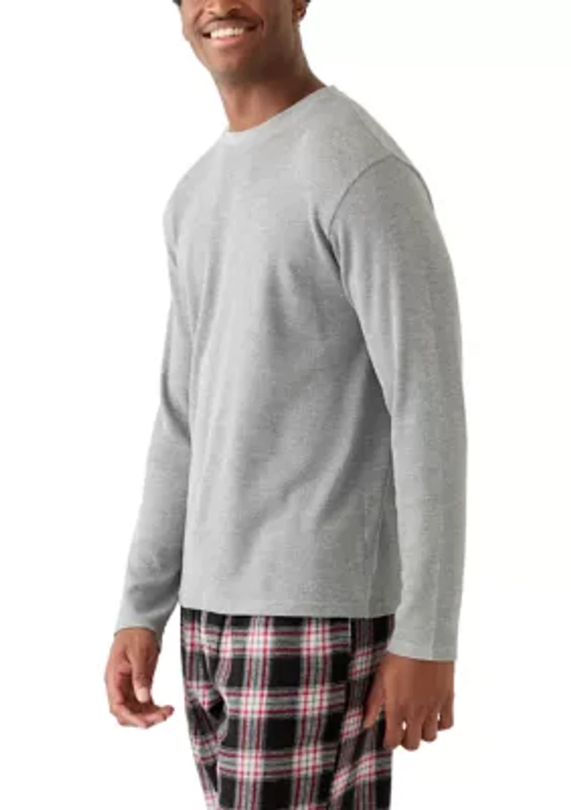 Men's Waffle Crewneck