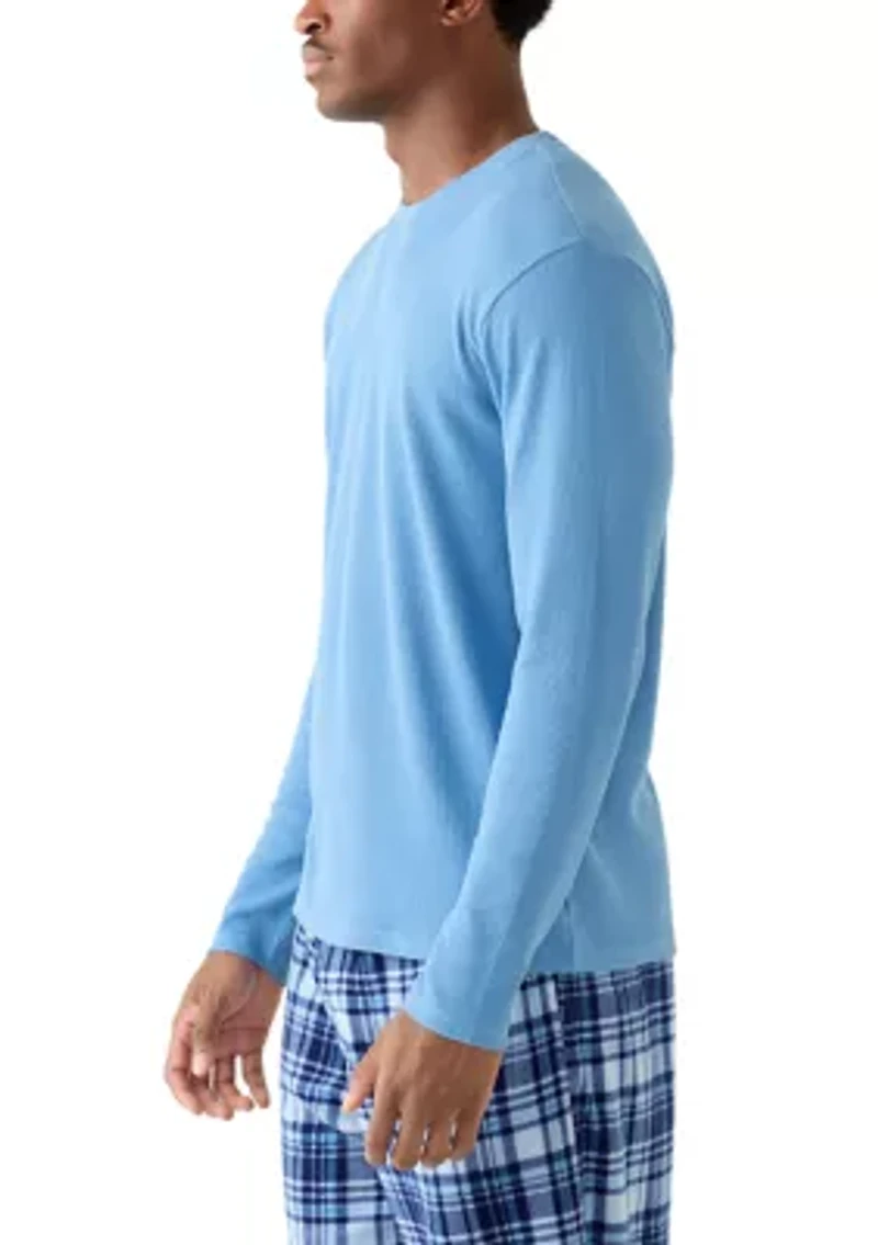 Men's Waffle Crew Neck