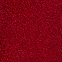 Red Bouclé Robe