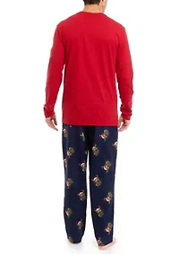Holiday Christmas Dog Pajama Set