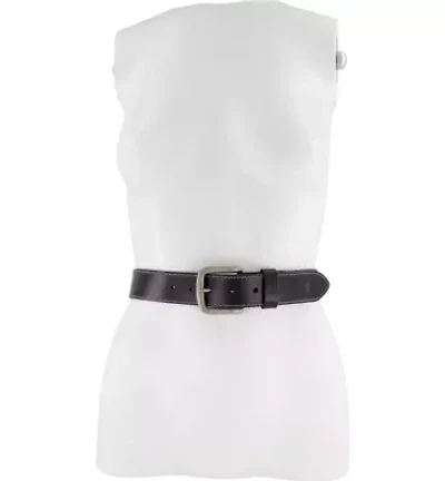 Men's 38 Millimeter Double Edge Leather Belt