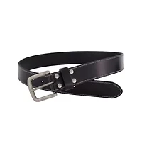 Men's 38 Millimeter Double Edge Leather Belt