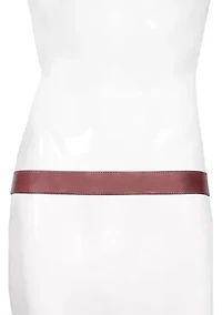 38 Millimeter Flat Panel Belt with Stitching
