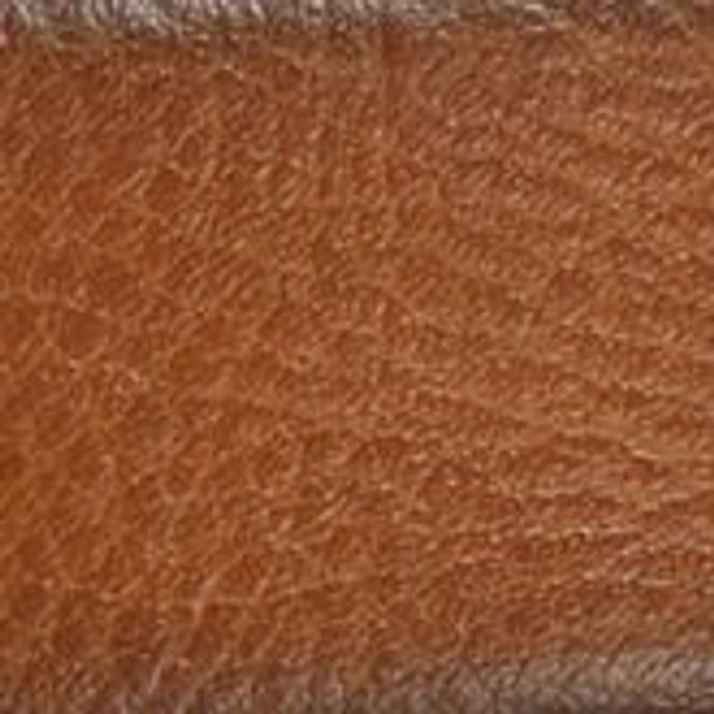 Men's 35 Millimeter Antique Brushed Nickel Buckle Italian Feather Edge Belt