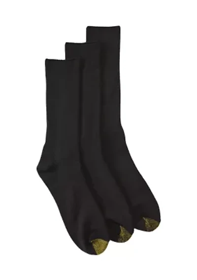 Non Binding Crew Socks - 3 Pack