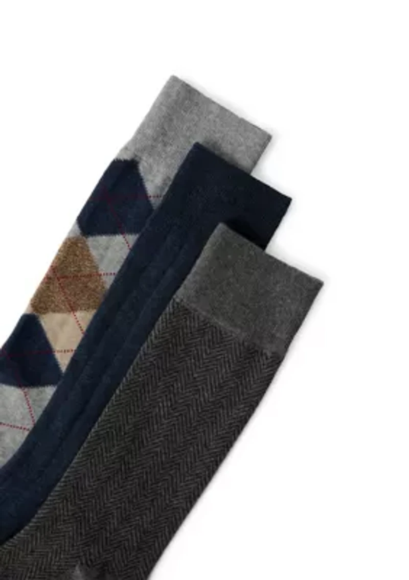 Men's Heirloom Argyle Crew Socks