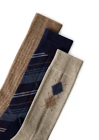 Men's Brooks Argyle Crew Socks 