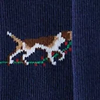 3 Pair Holiday Hound Crew Socks