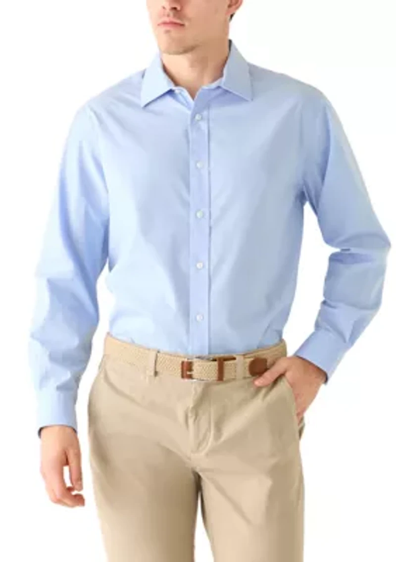 Men's Premium Cotton Comfort Classic Fit Dress Shirt