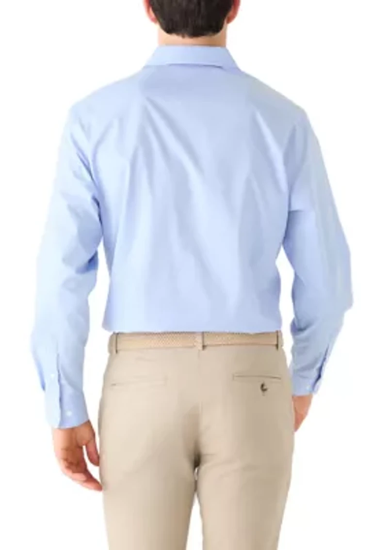 Men's Premium Cotton Comfort Classic Fit Dress Shirt