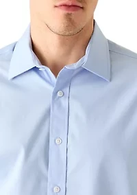 Men's Premium Cotton Comfort Classic Fit Dress Shirt