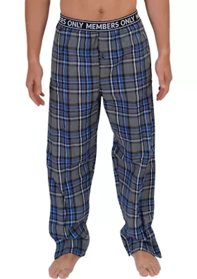 Flannel lounge pant