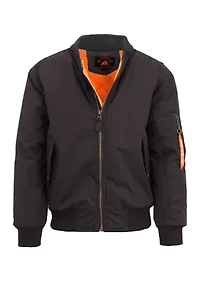 Men's Mid-Weight Aviator Flight Bomber Jacket
