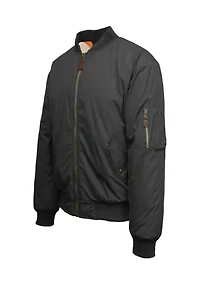 Men's Mid-Weight Aviator Flight Bomber Jacket
