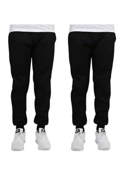Men's Slim Fit Jogger Pants (2 Pack)
