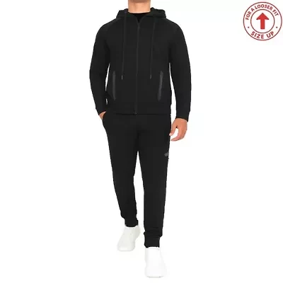 Blu Rock Men's Slim Fit Tech Fleece Hoodie & Jogger Set