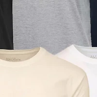Blue Ice Men's Short Sleeve Crew Neck Solid Tee- Pack