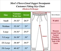 Blue Ice Men's Fleece-Lined Jogger Sweatpants