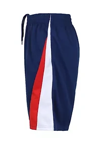 Premium Active Moisture Wicking Workout Training Basketball Mesh Shorts