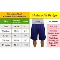 Premium Active Moisture Wicking Workout  Mesh Shorts With Trim