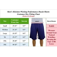 Men's Premium Active Moisture Wicking Workout  Mesh Shorts With Trim