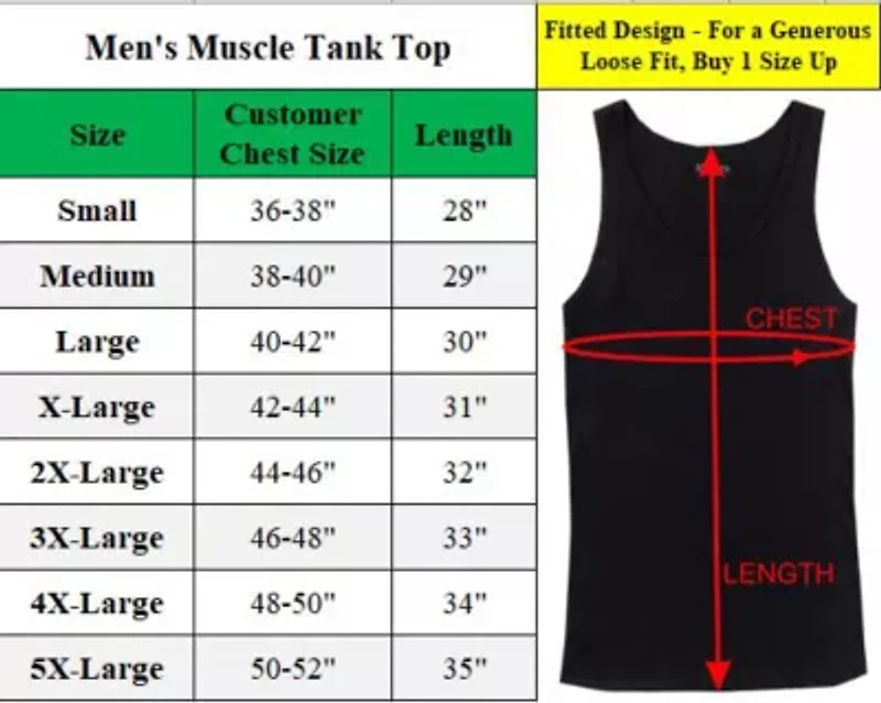 Blu Rock Men's Slim Fit Sleeveless Muscle Tee