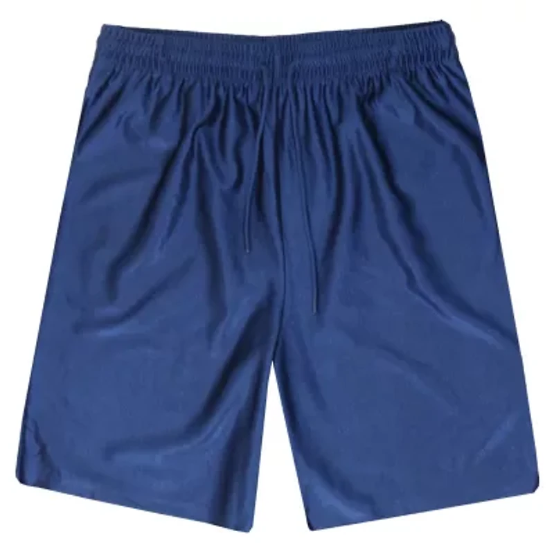 Jump Start Men's 5-Pack Lightweight Breathable Moisture Wicking Mesh Shorts