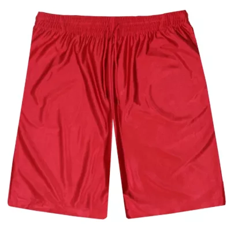 Jump Start Men's 5-Pack Lightweight Breathable Moisture Wicking Mesh Shorts