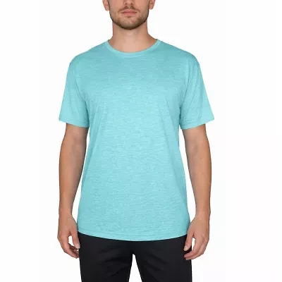 Galaxy Kick Start Gear Men's Short Sleeve Moisture-Wicking Quick Dry Performance Crew Neck Tee