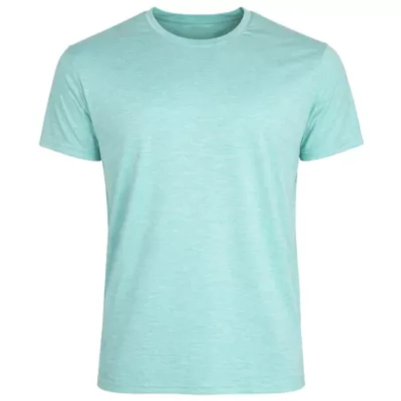 Galaxy Kick Start Gear Men's Short Sleeve Moisture-Wicking Quick Dry Performance Crew Neck Tee