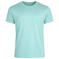 Galaxy Kick Start Gear Men's Short Sleeve Moisture-Wicking Quick Dry Performance Crew Neck Tee