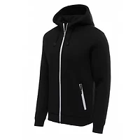 Blu Rock Men's Slim Fit Sherpa Fleece-Lined Classic Tech Full Zip Hoodie