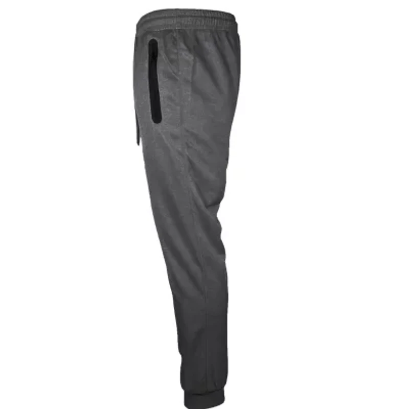 Men's Performance Tech Joggers Sweatpants With Heat Seal Zipper Side Pockets