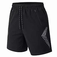 Jump Start Men's Performance Training Shorts With Zipper Pockets