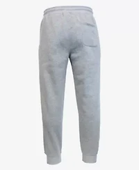 Blue Ice Men's Modern Fit Heavyweight Classic Fleece Jogger Sweatpants With Zipper Side Pockets- 3 Pack