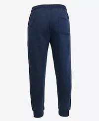 Blue Ice Men's Modern Fit Heavyweight Classic Fleece Jogger Sweatpants With Zipper Side Pockets- 3 Pack